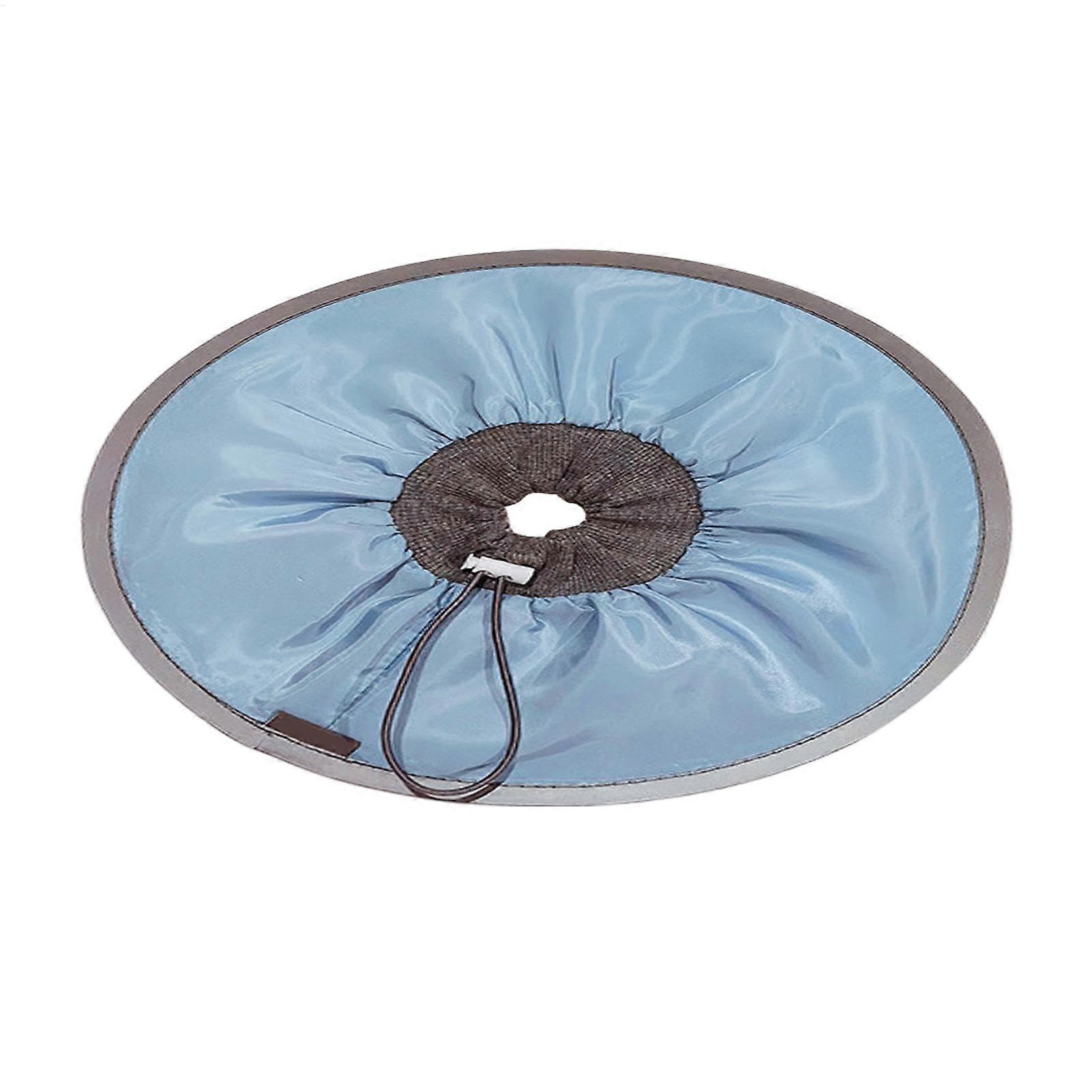 Comfortable kitten cone, soft cat cone protective collar to prevent licking wounds, blue S.