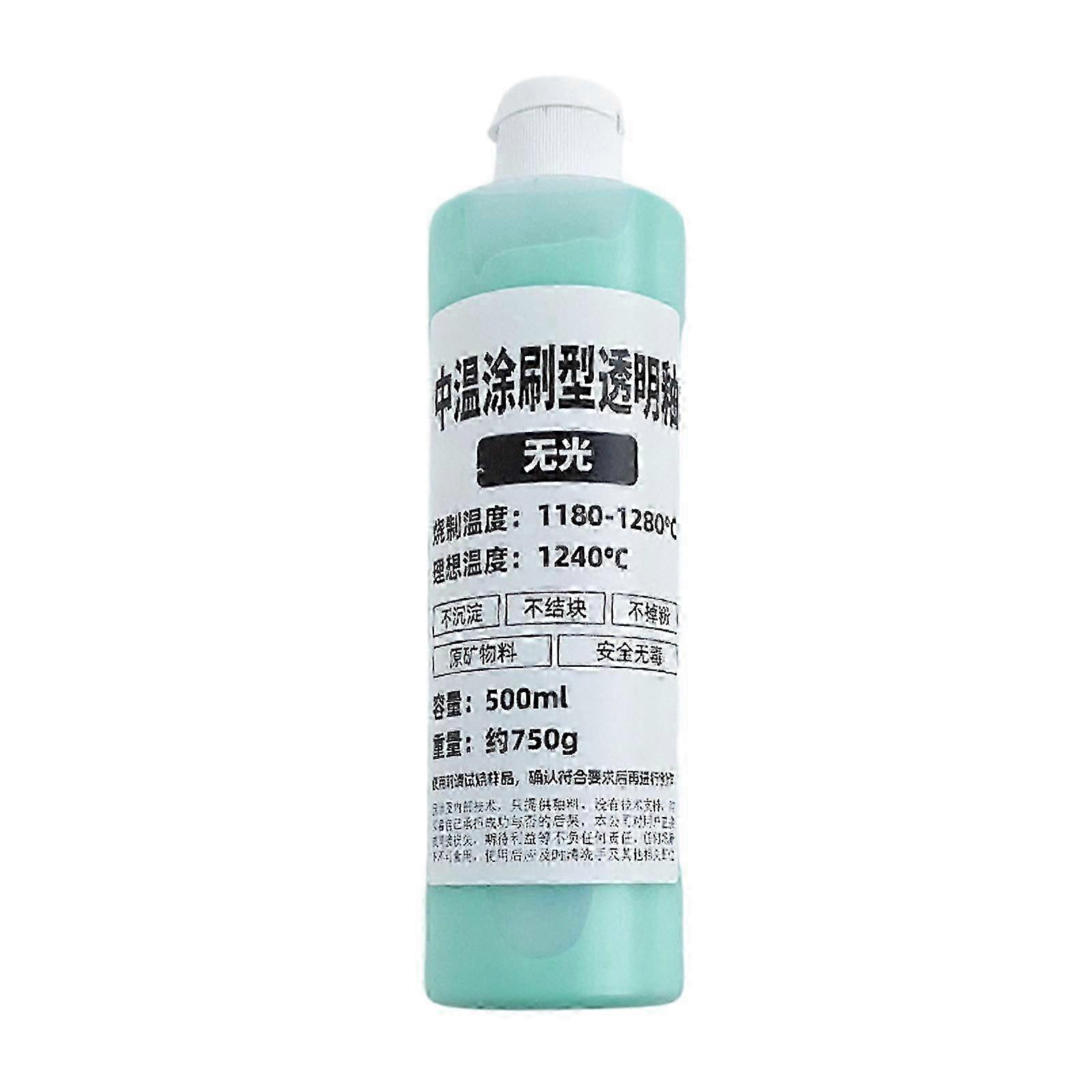 2025 500ml/16.9oz Clay Varnish for Pottery and Craft Project High Gloss Ceramic