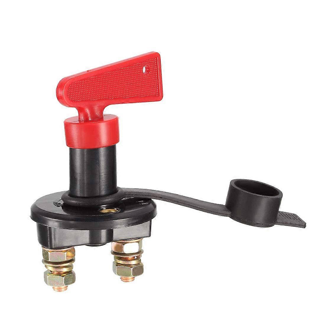 60V 200A Battery Isolator Disconnect Switch with Removable Key for Marine Car RV ATV Boat Vehicles