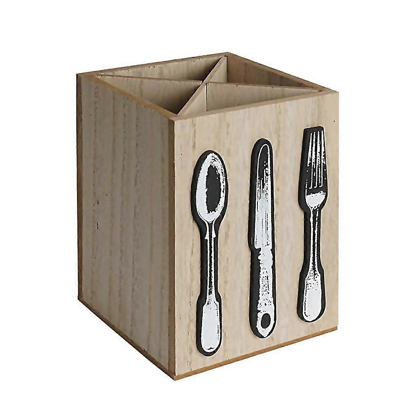 For wood utensil holder kitchen accessories silverware organizer