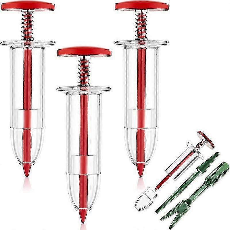 Mini Plastic Seed Planter - Handy Garden Tool for Efficient Seeding