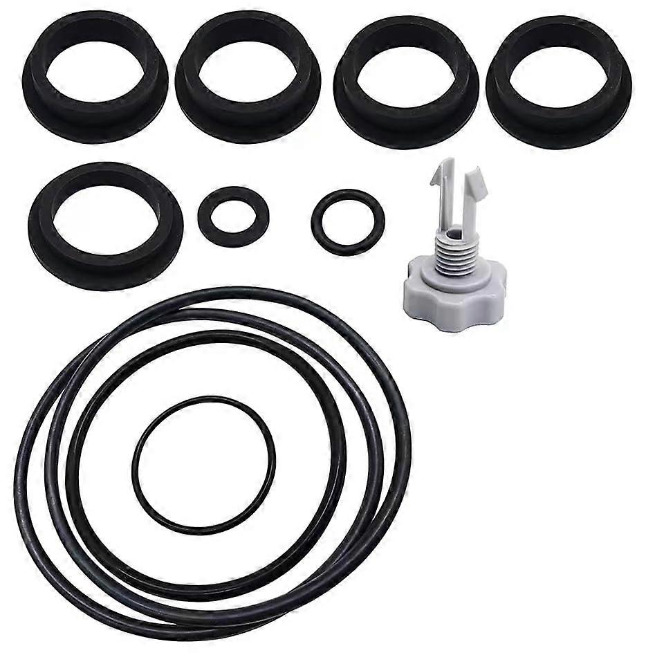Sand Filter Replacement Parts for Intex Sand Filter System 25013, Includes Air Release Valve and 11 O-Rings