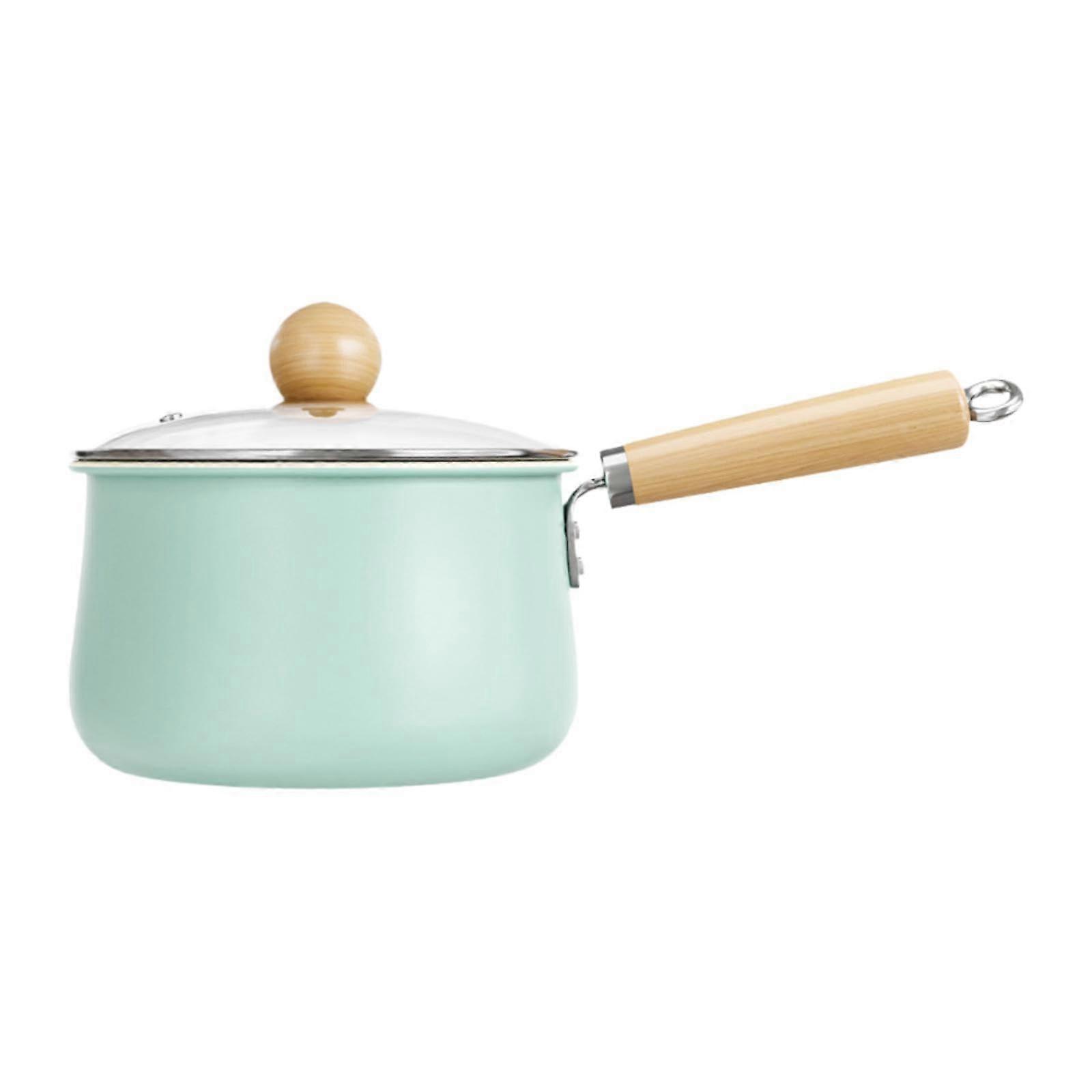 Nonstick Mini Saucepan with Lid, Ideal Milk Pot for Apartment and Dorm Cooking, S