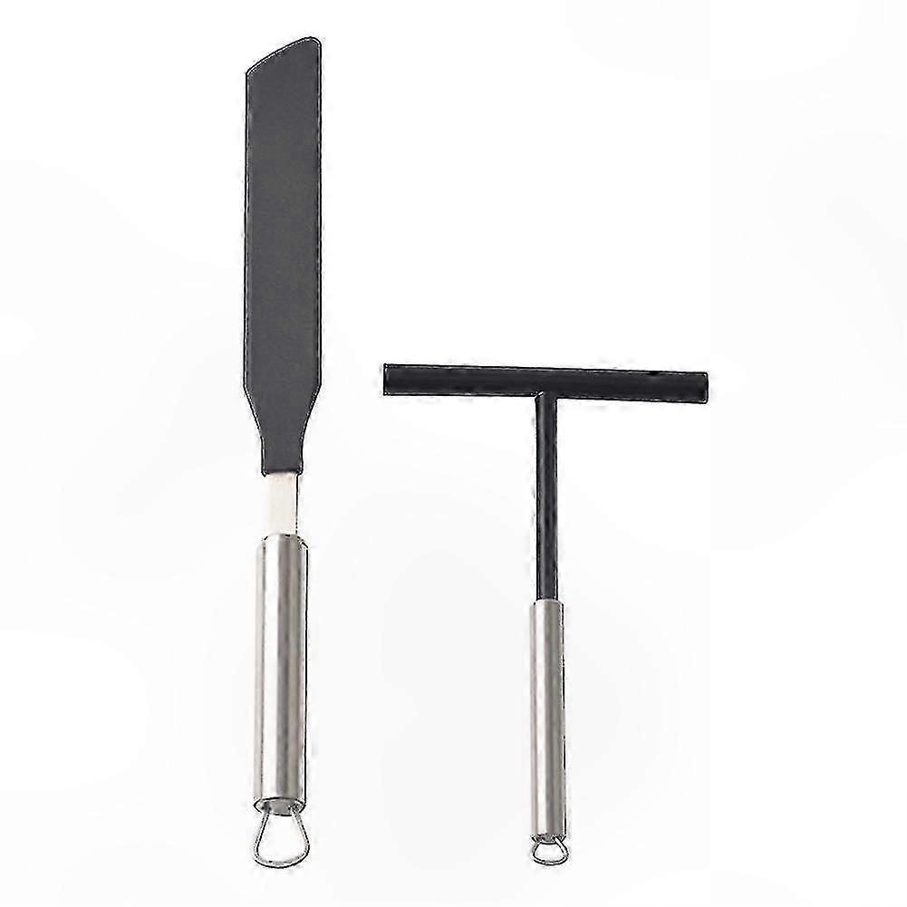 Stainless Steel Crepe Spreader for Pancake Batter Distribution Tool