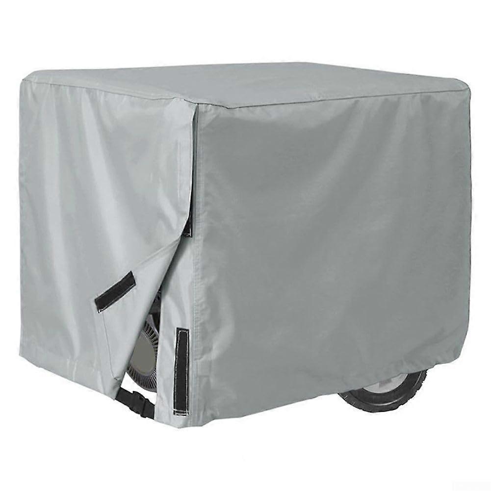 Robust generator cover for most 550015000 watt generators, waterproof and weatherresistant with elastic hem (81.3 x 61 x 61 cm) 32*24*24 inches.