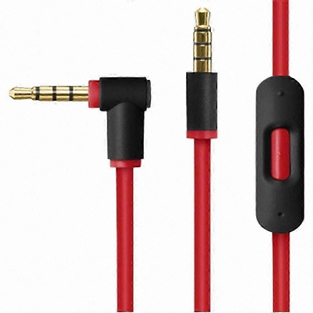 Replacement Remote Talk Audio Cable for Studio, Executive, Mixer, , Wireless, and Pro Headphones(Bl