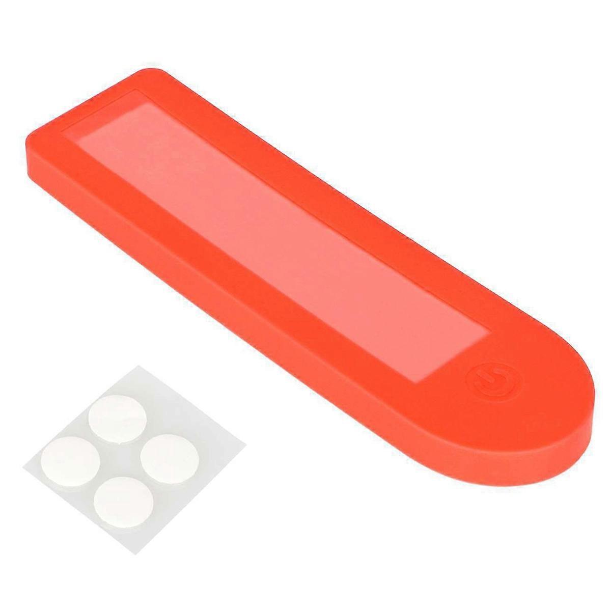 Silicone Panel Protector for Electric Scooter Display Red