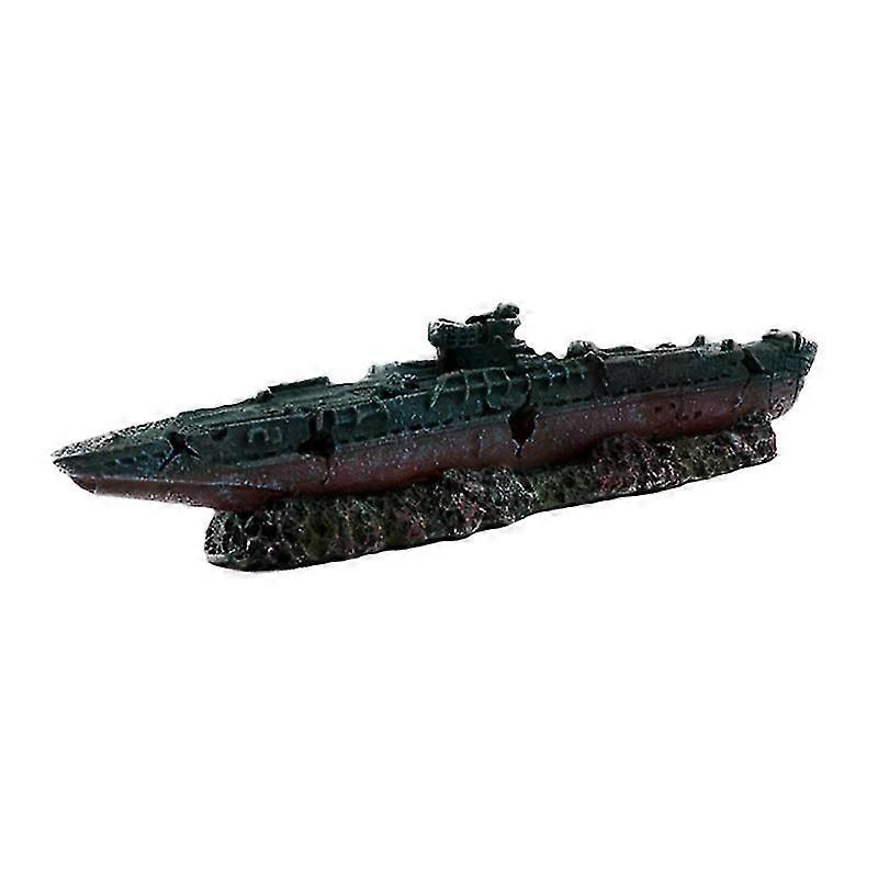 1pcs Aquarium Decor Ship