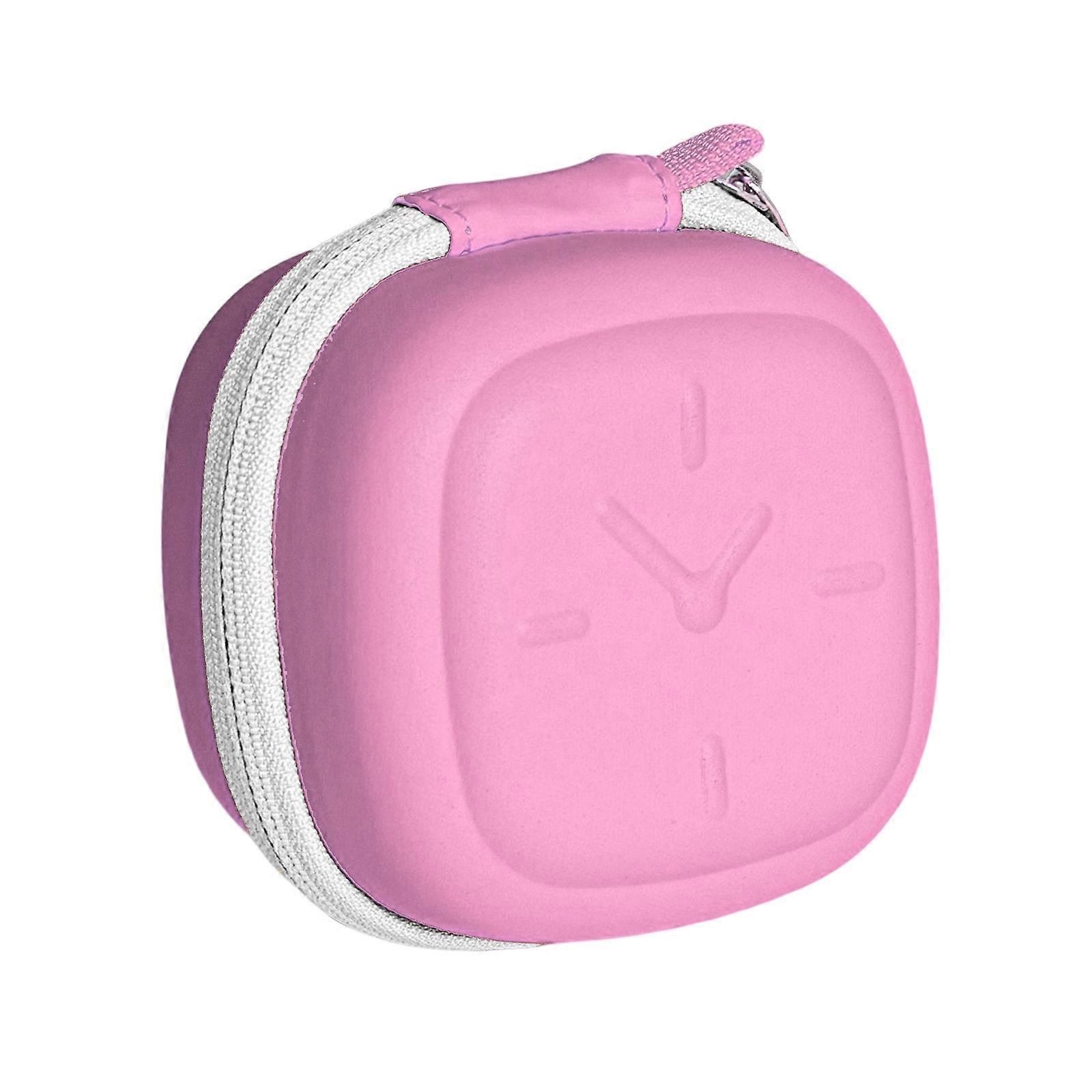 Multifunction Portable EVA Storage Pouch Case Childrens Smartwatches Soft Compartments Vibrant Color For Easy Carrying Pink