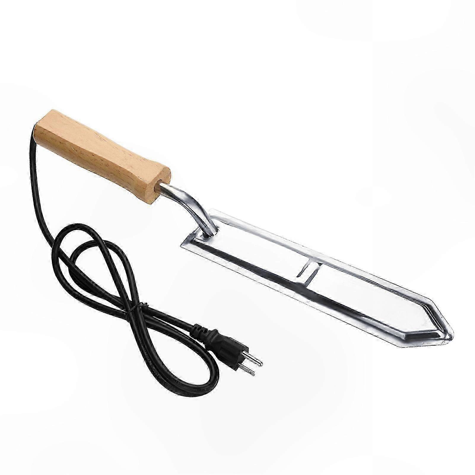 Stainless Steel Electric Knife for Honey Extraction - Beekeeping Tool with Scraper Function