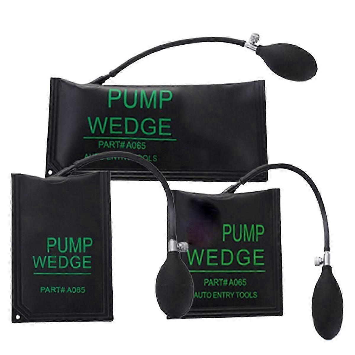 Air Wedge Bag Pump, 3 Pack Commercial Inflatable Air Wedge Bag Tool