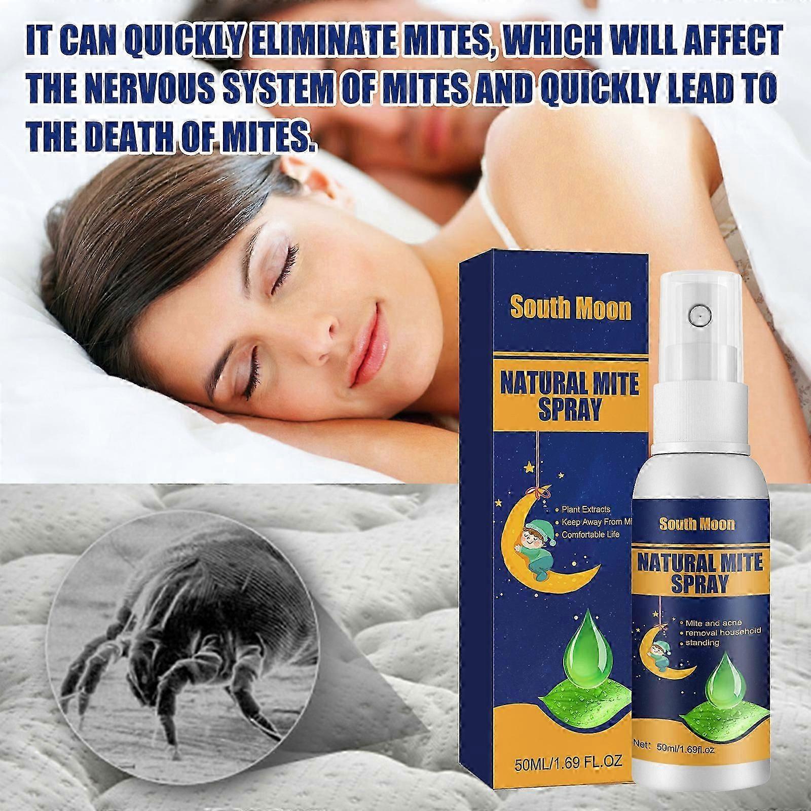 Natural Mite Spray, Bedroom Sterilization Mite Removal Bed Bug Killer Spray