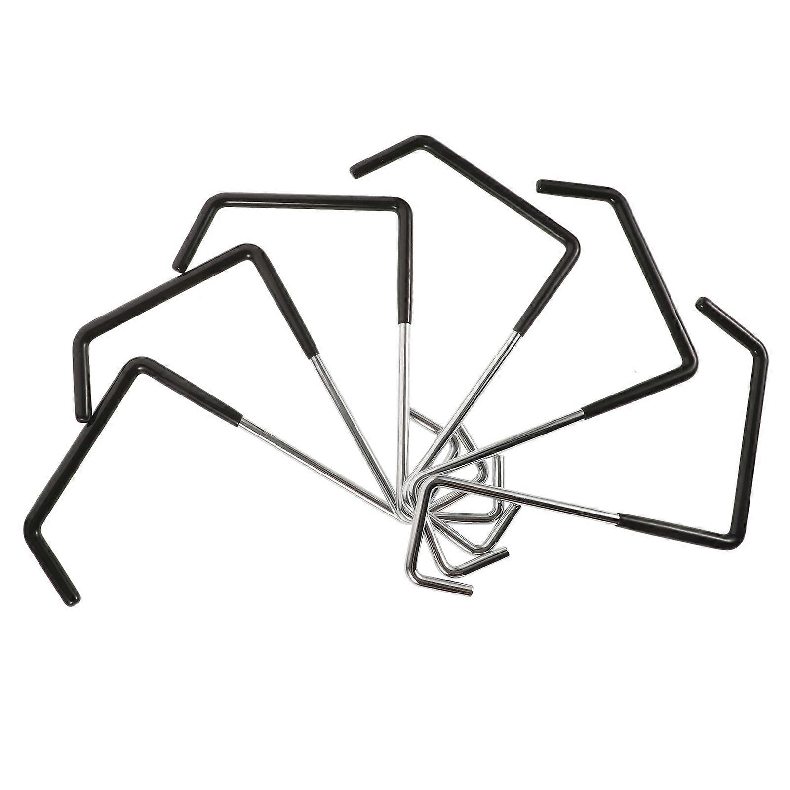 Bicycle Hanging Rack Hooks for Decoration 6Pcs Solid Garage Wall Hook Hangers