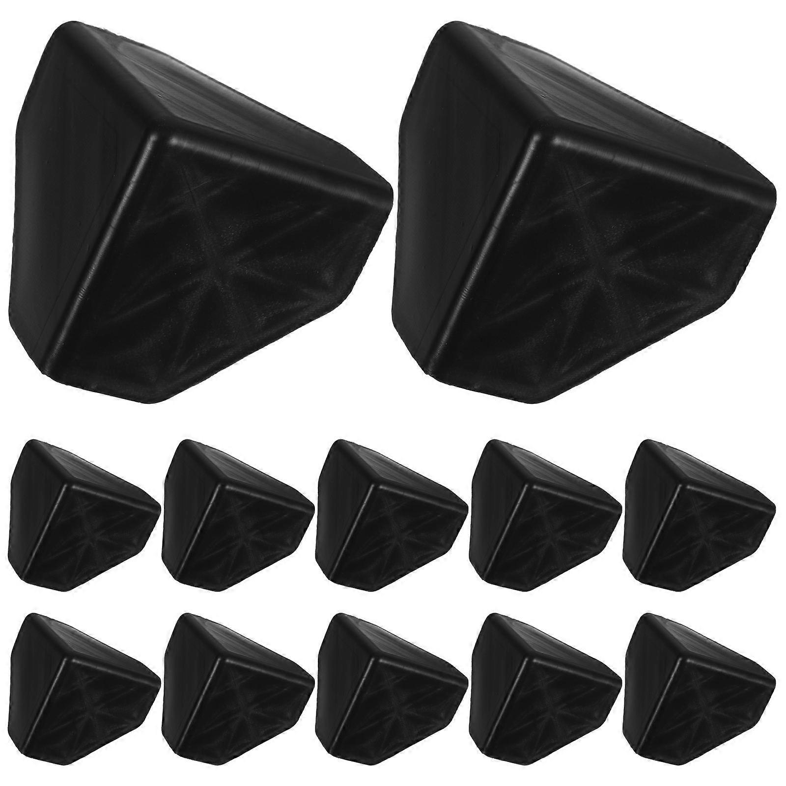 Edge Protectors Three-Sided Right Angle Protection During Transportation Black 5.80X5.80X5.80CM 100Pcs