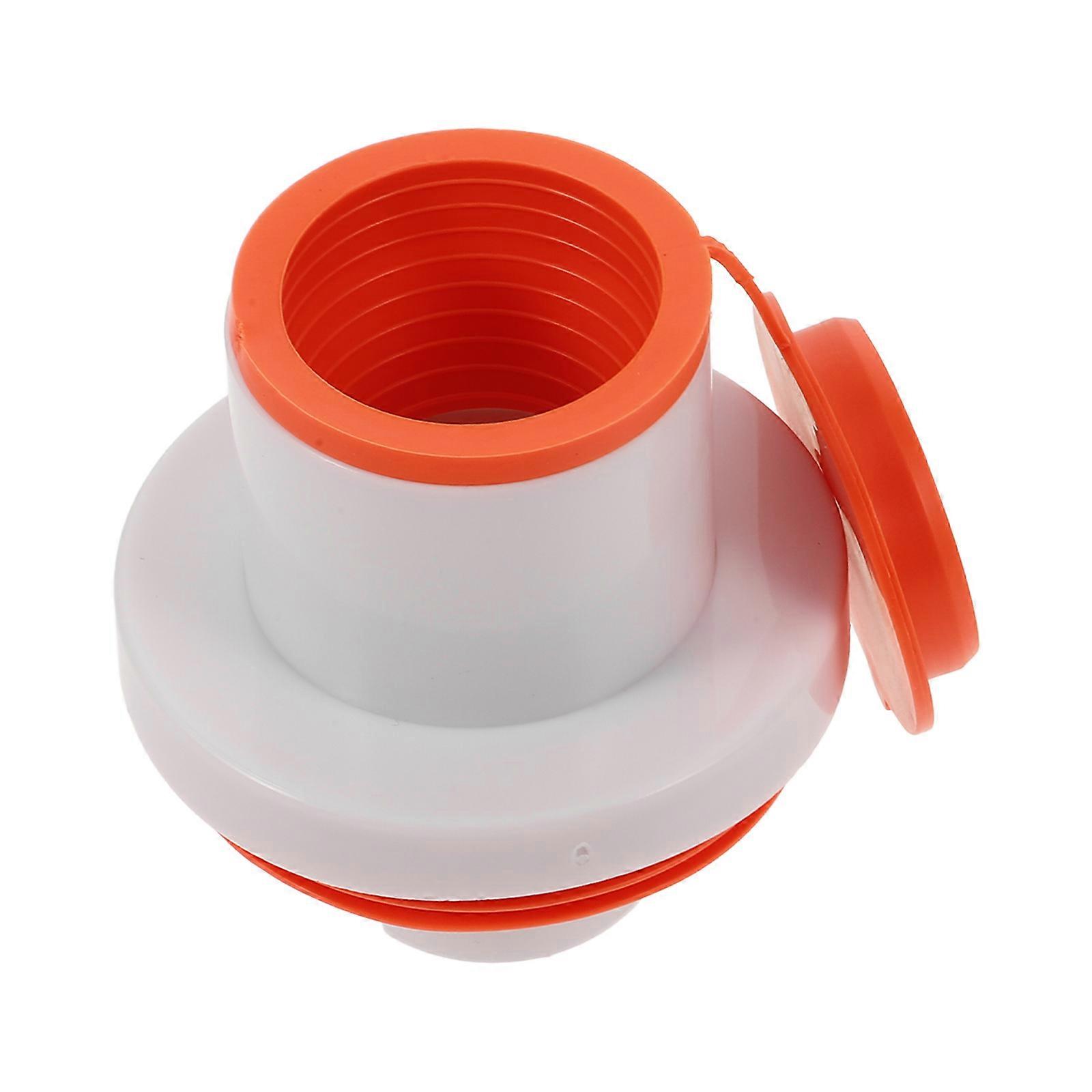 Odor Proof Floor Drain Core Round Shape Seal Pipes For Kitchen Bathroom Homeowners Topper Hole Outer Diameter 51mm 1Pcs
