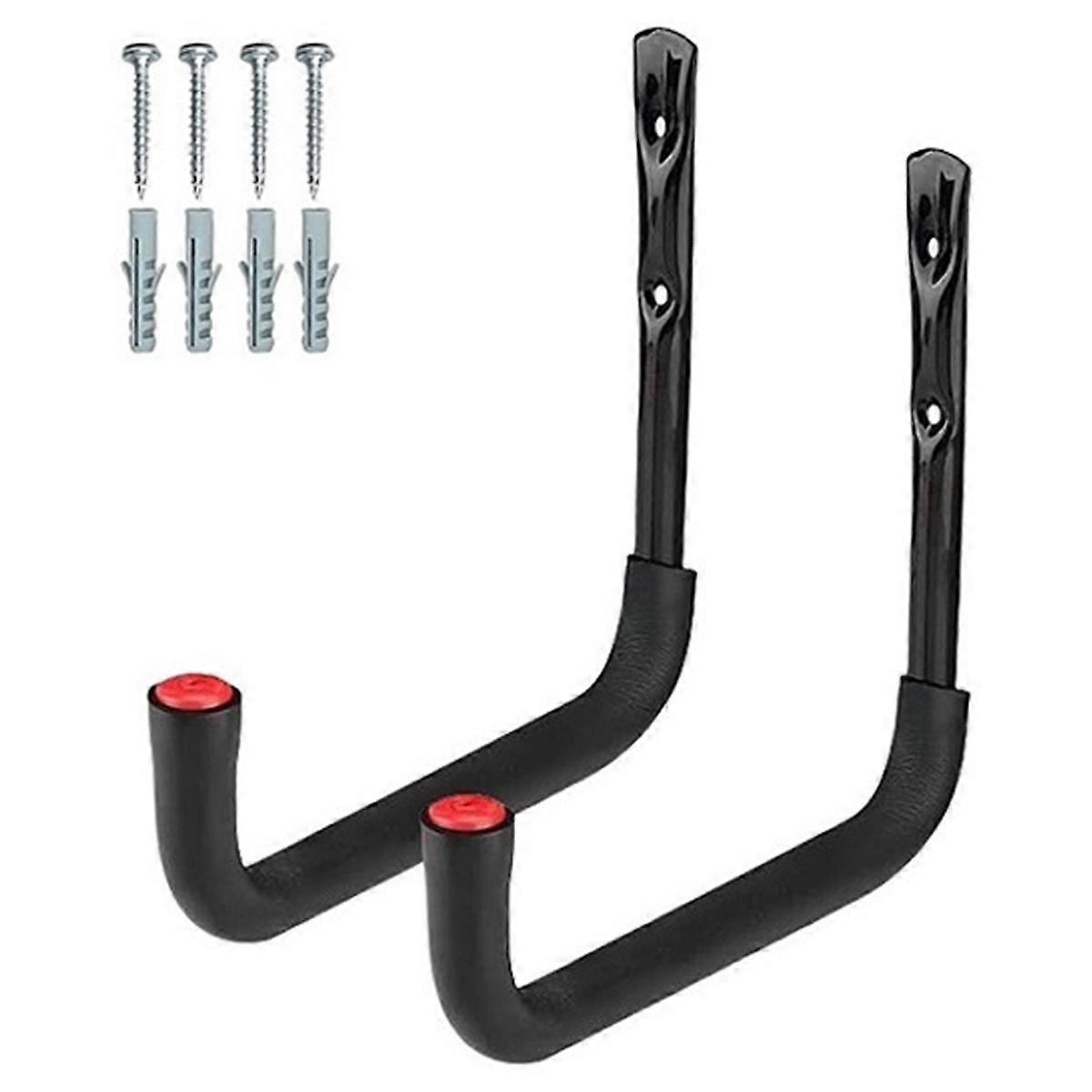 2x رفوف قوارب الكاياك الثقيلة المثبتة على الحائط قوارب الكاياك تخزين السنانير كاياك تخزين الشماعات لزورق كاياك المرآب مجداف المجلس