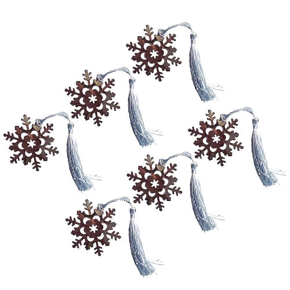 Multi Color Metal Bookmark with Tassels for Note Marking Great Gift for Readers Students Writers