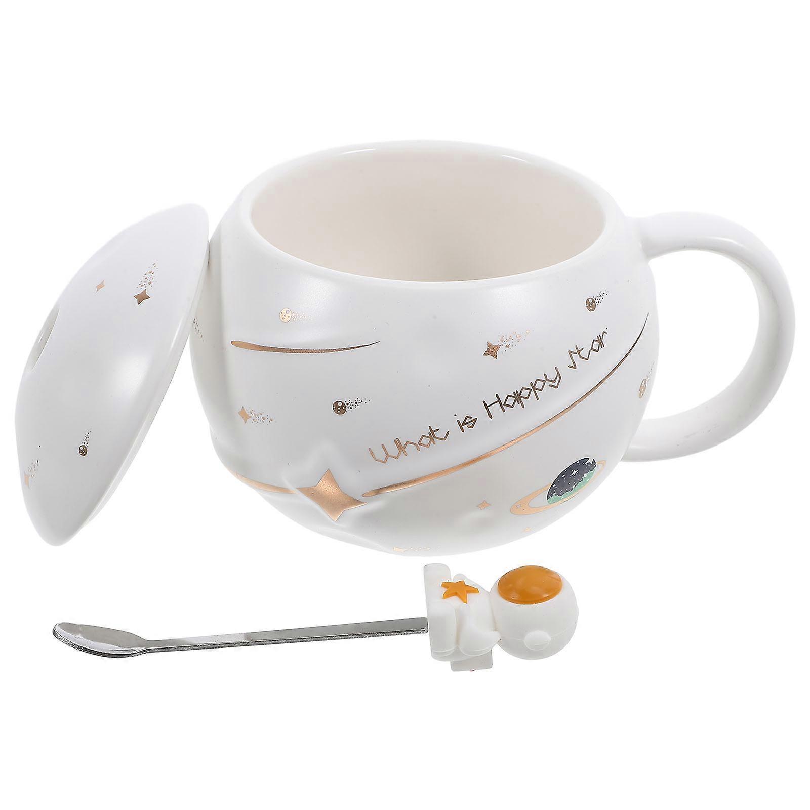 Ceramic Creative Astronaut Cup for Home Drinking 1Set