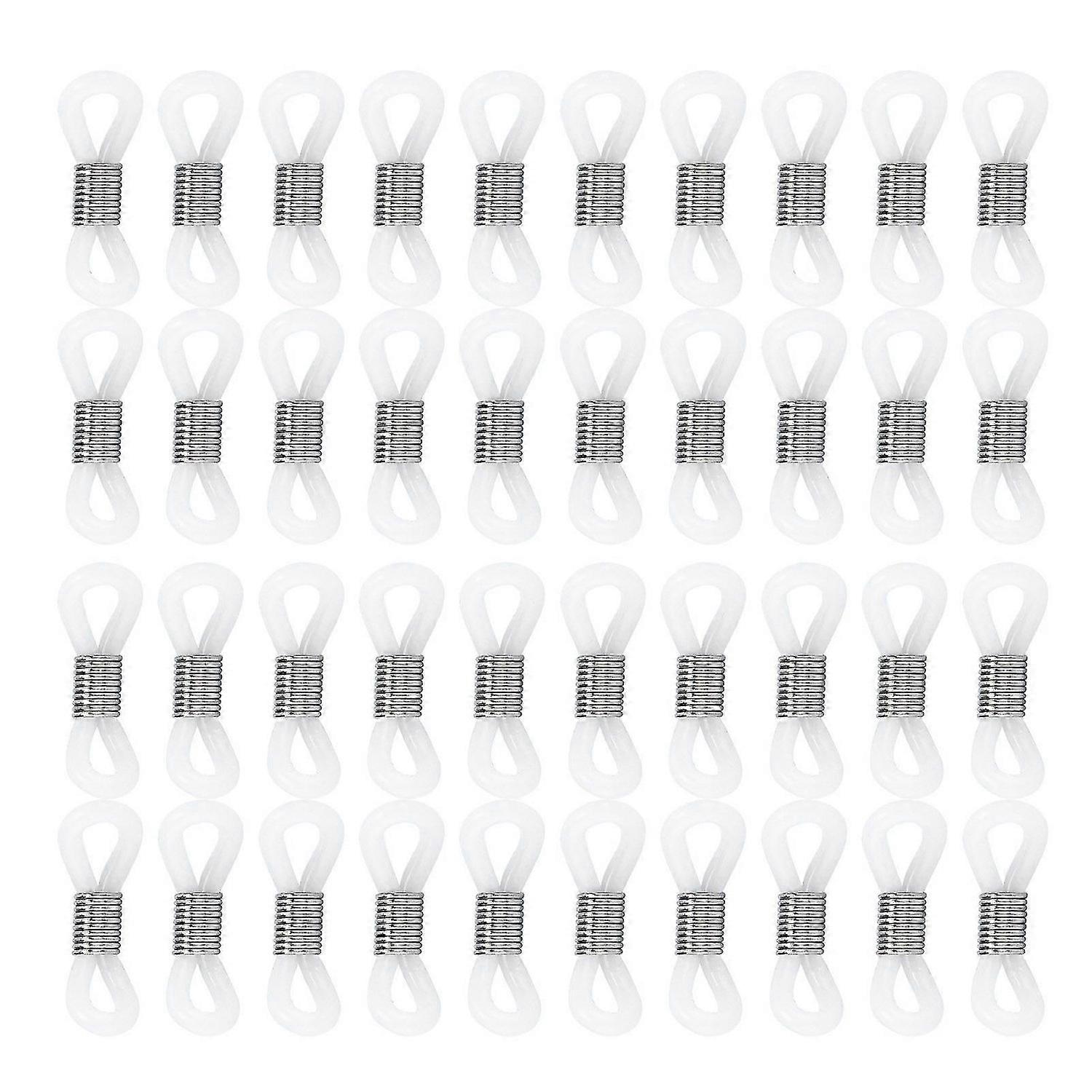 2025 Latest Model 40Pcs Eyeglass Chain Ends Adjustable Comfortable Durable