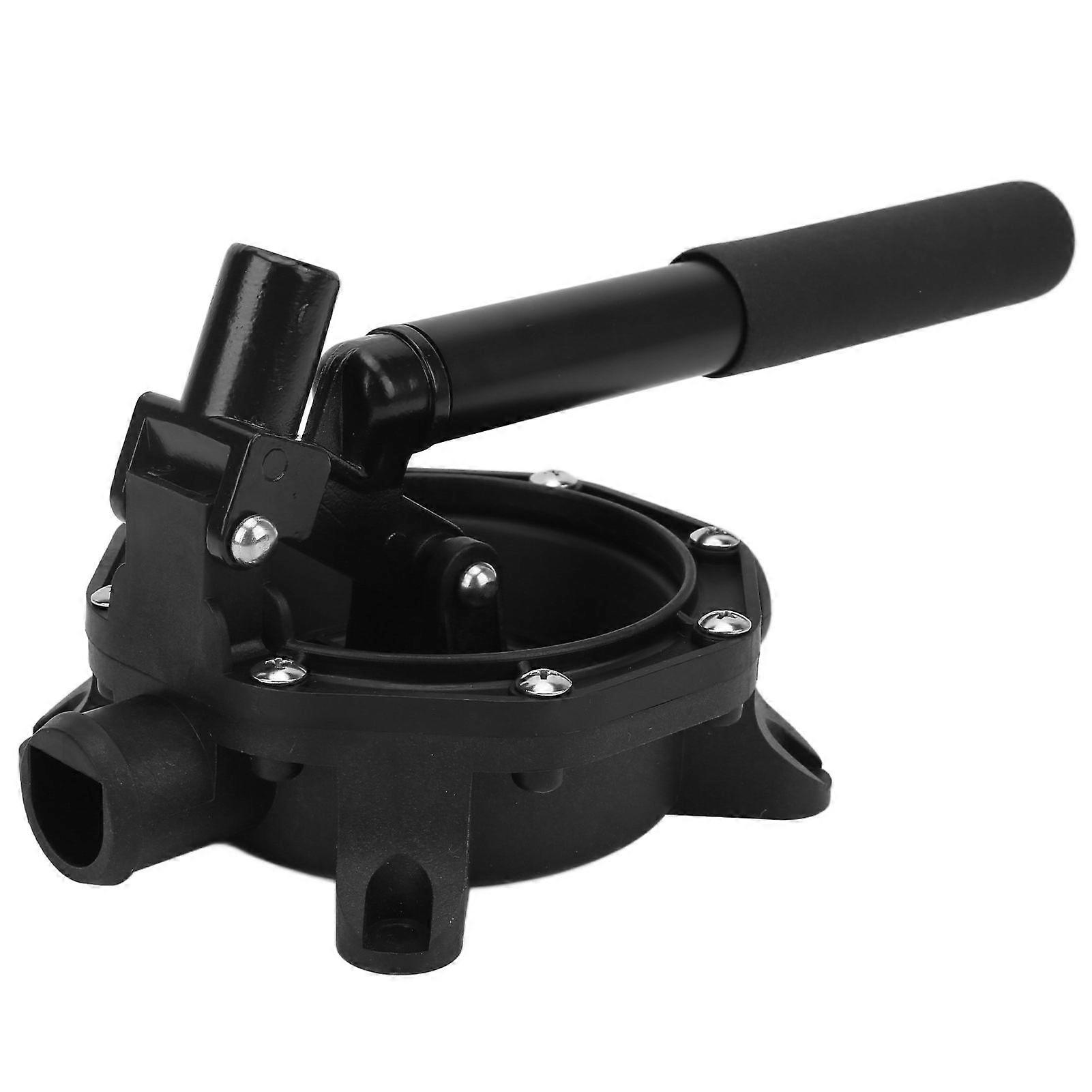 Marine Diaphragm Bilge Pump Manual Self Priming 45Lpm 720GPH Aluminum Alloy for Waste Water Transfer