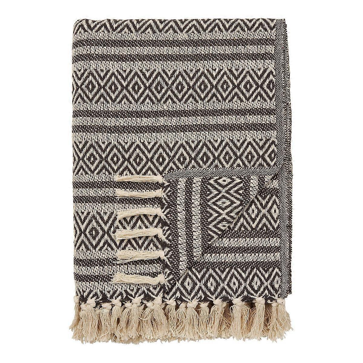 Adana Throw, Maro, Bumbac, 130x180x1 cm