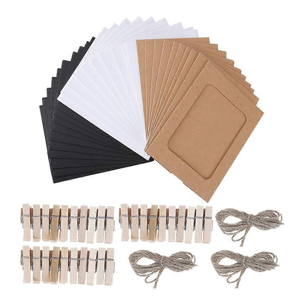 Decorative Photo Frame Hanging Photo Frame for Display 5Sets