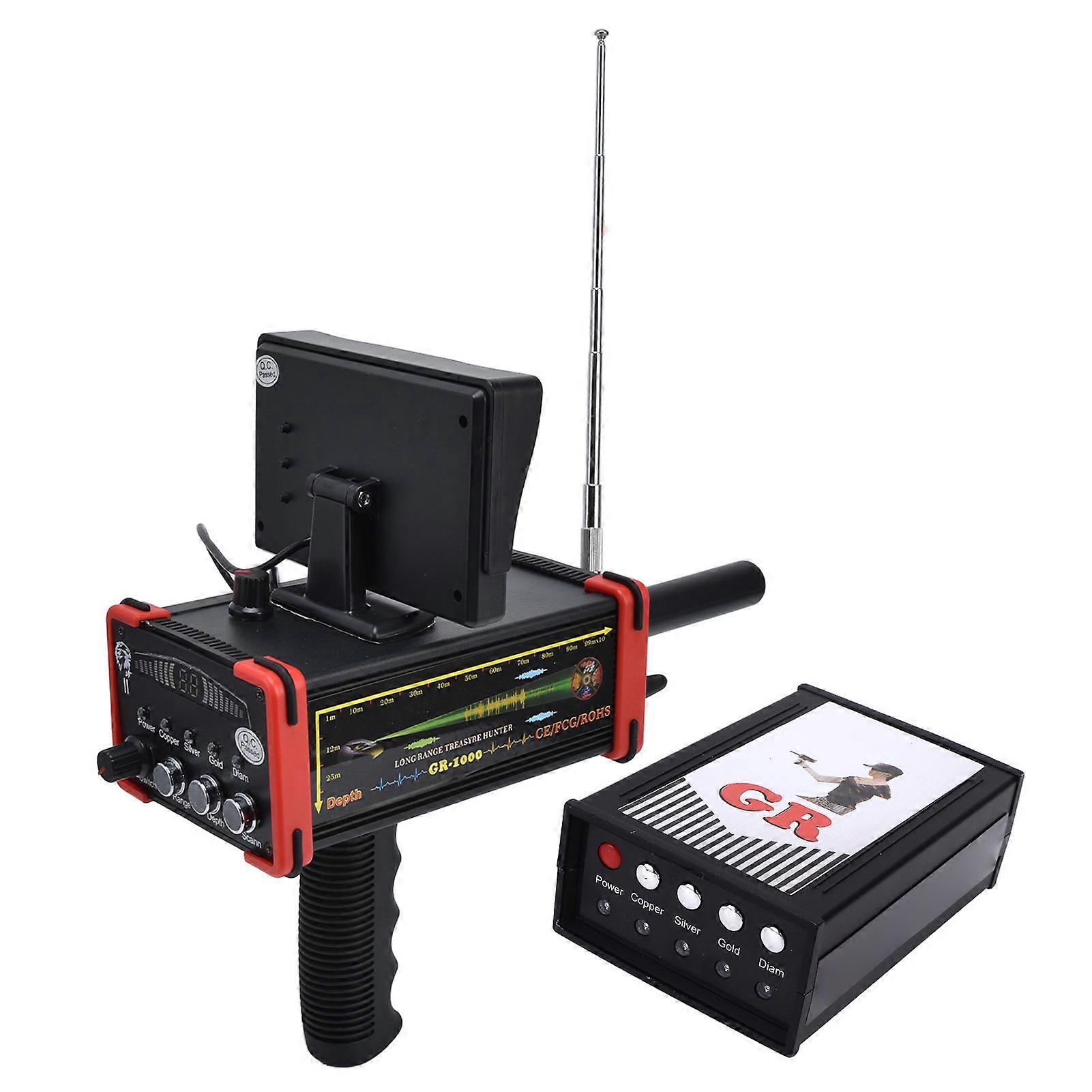 High Sensitivity Metal Detector 3280.8ft Range, 28.5x16.5cm Body