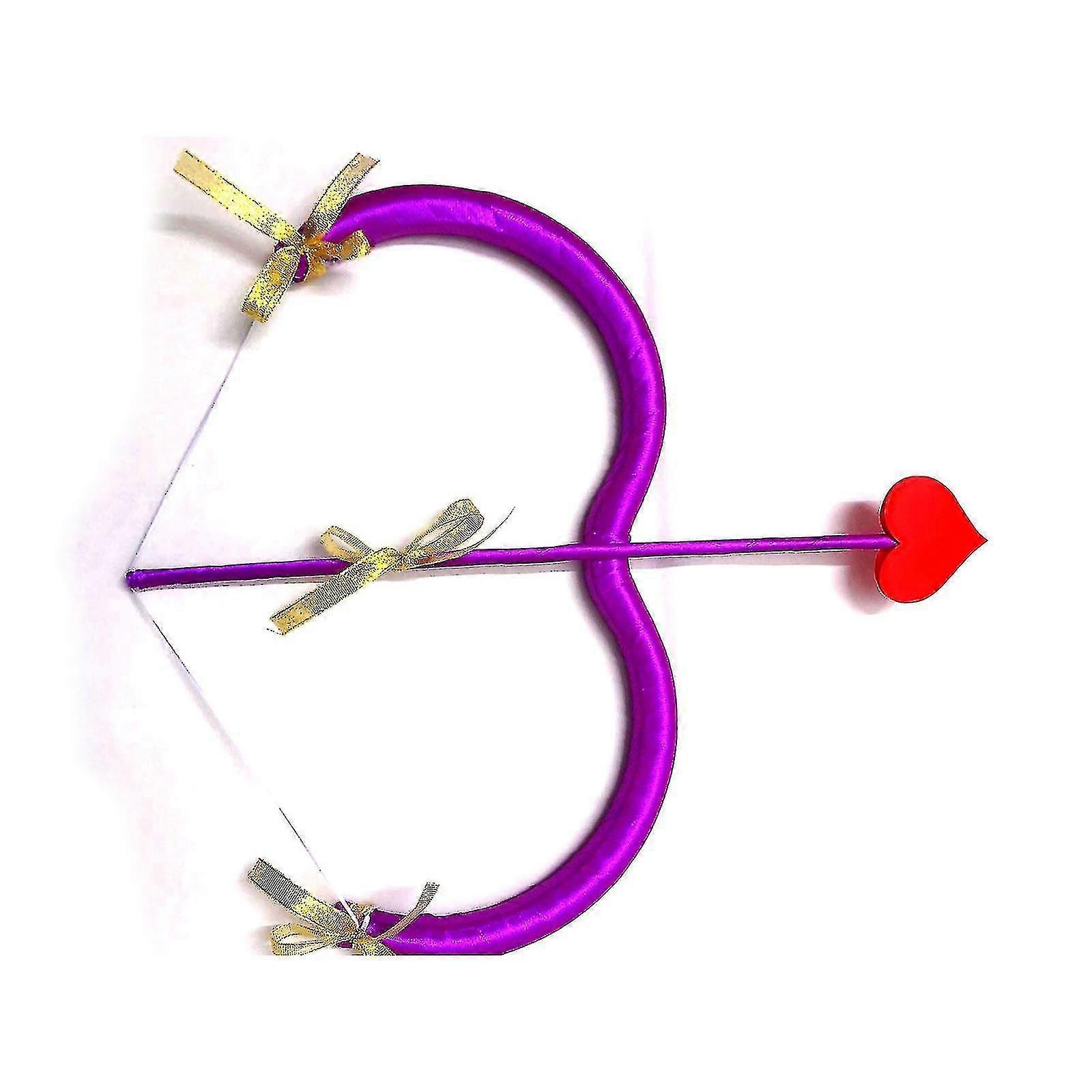 Cupid Archery Toy Set, Bow & Arrow Set Cupid Costume Photo Props For Adults