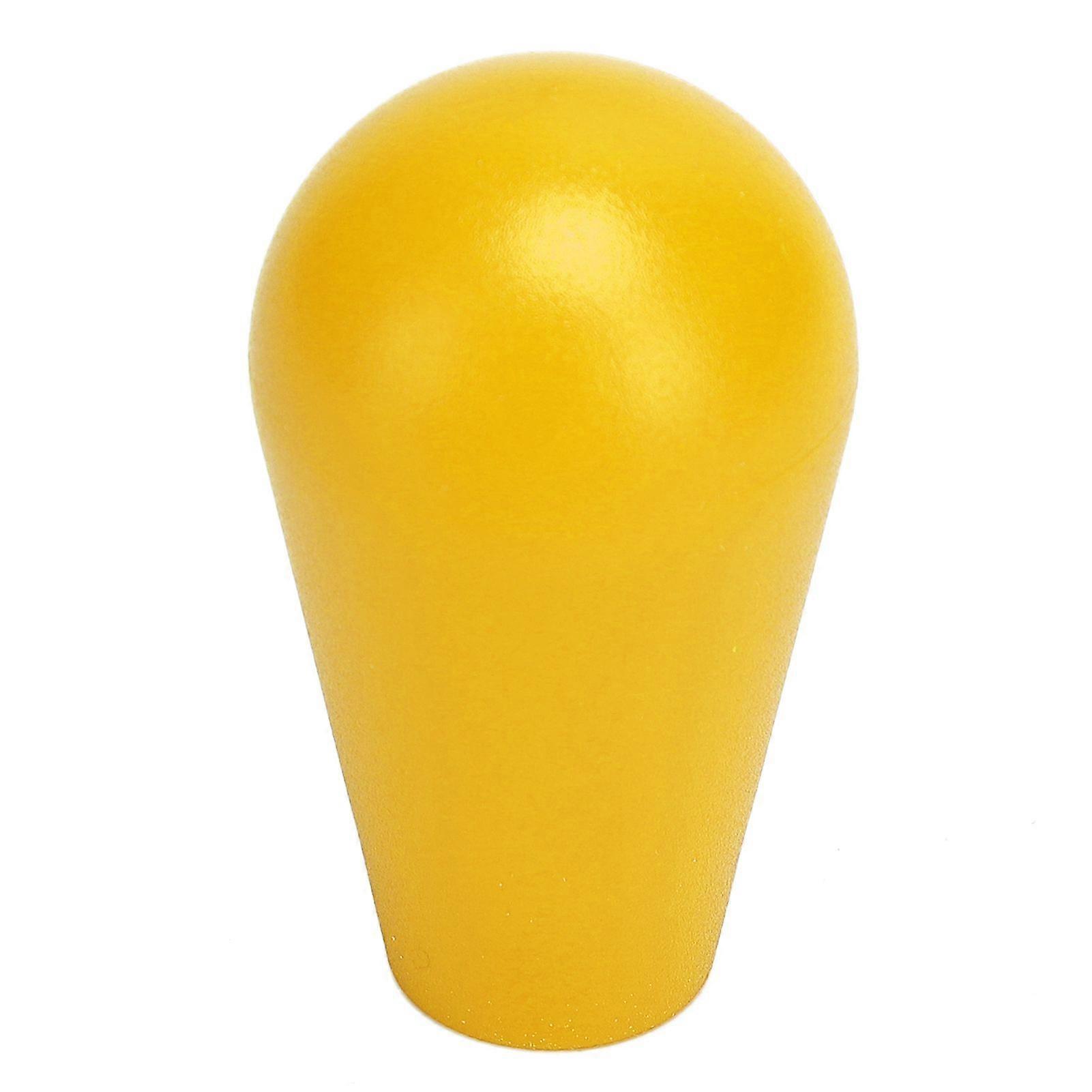 Joystick Ball Head M6 American Style Oval Game Rocker Top Handle Gaming AccessoryYellow