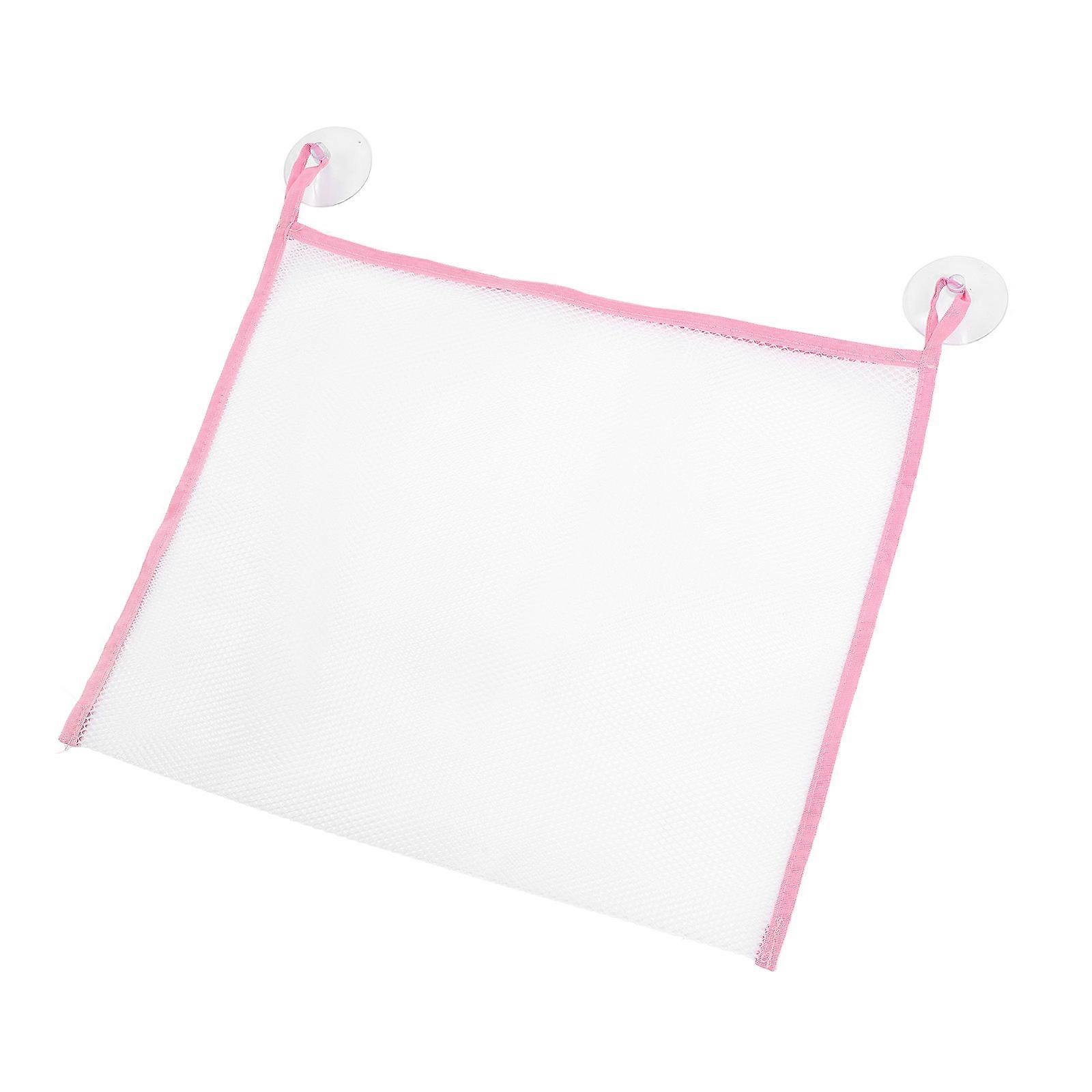 Bathroom Organizer Mesh Hanging Bag for 3Pcs Space Saving Use