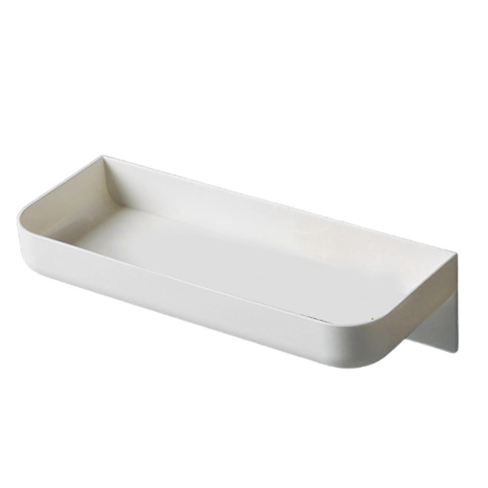 Bathroom Shelf Multifunctional Hang Wall Shelf for Kitchen Cabinet Household Short Model