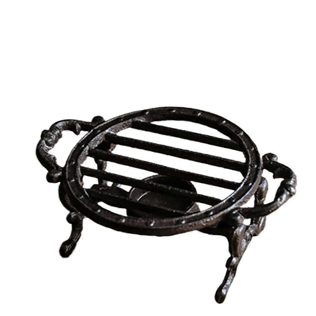 Teapot Warmer Tealight Stand Iron Candle Holder Color4 Graceful Sturdy Accessory