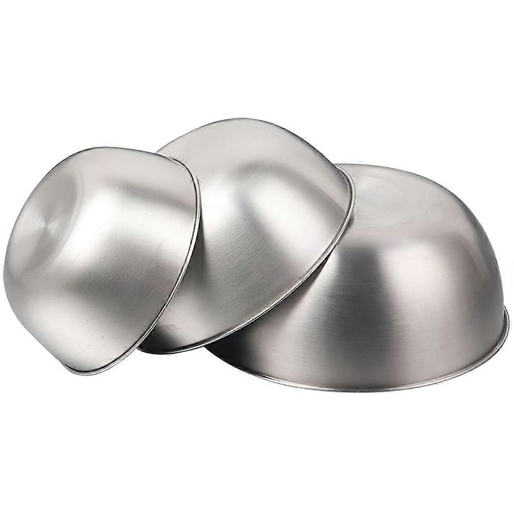 Complete 9 Pcs Stainless Steel Mixing Bowls For Kitchen Use, Suitable For Melting Chocolate And Marinating, Space Efficient Sizes In Silver