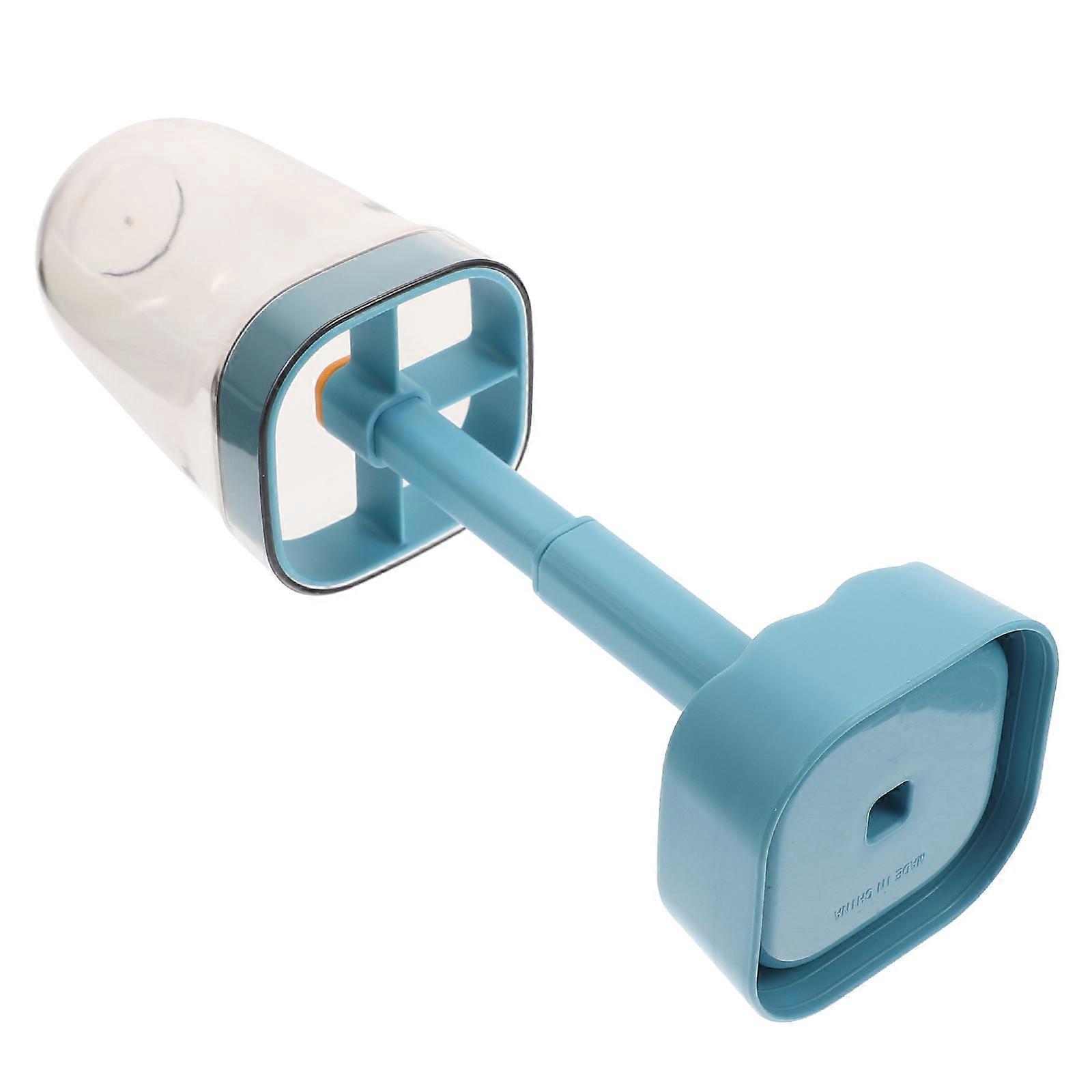 Blue Toothbrush and Toothpaste Box for Storage 3Pcs Portable Toothbrush Cups