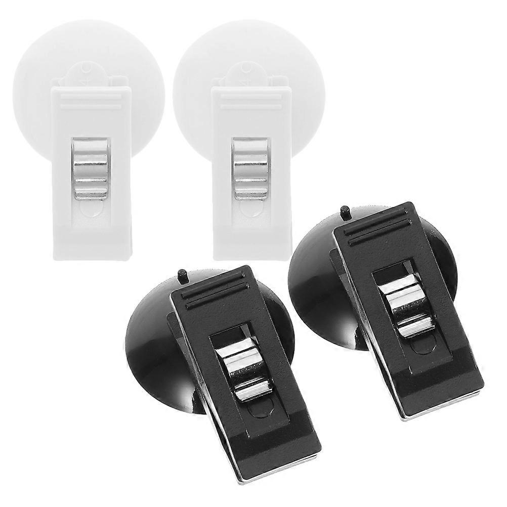 Parking Ticket Holder Clips for Car Windshield with 6Pairs Suction Cups