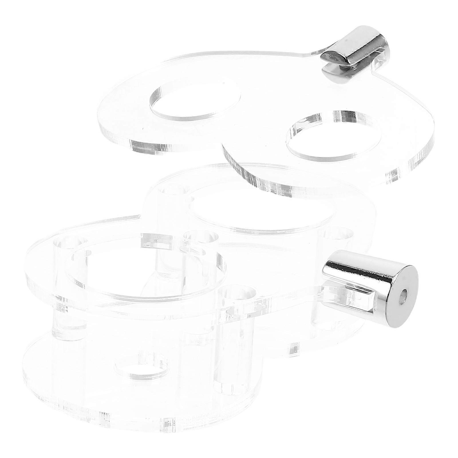 Sword Wall Shelf Display Acrylic Holder for 8Pcs Wall Mounted Sword Stand