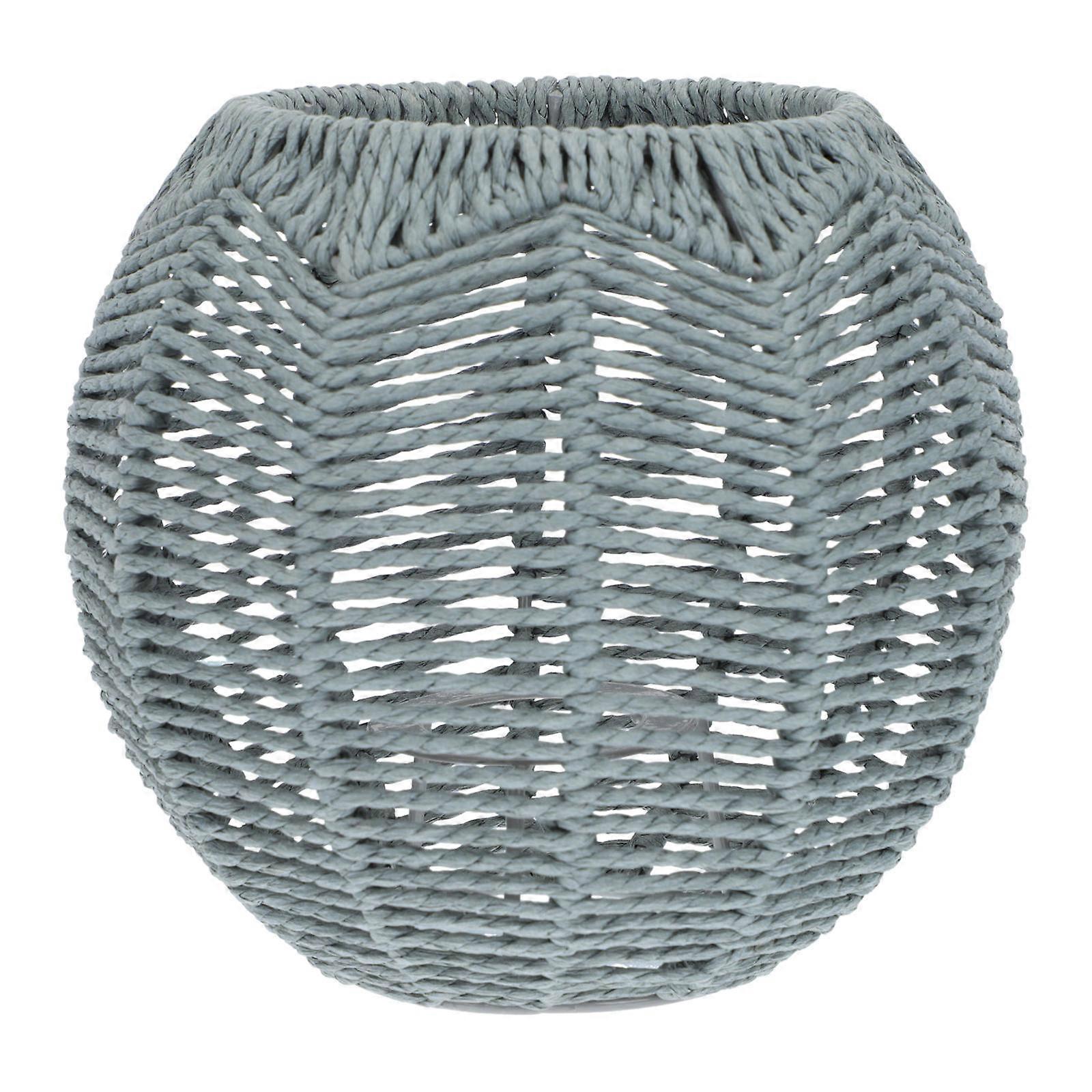Chandelier Shade Home Lighting for 2Pcs Handmade Woven Rattan Lamp Covers