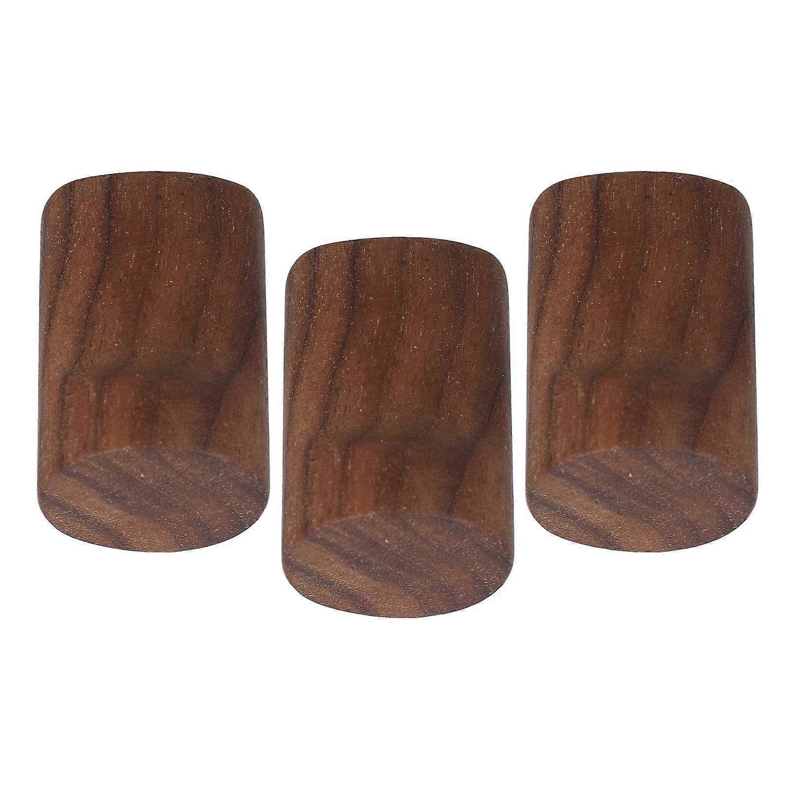 Rustic Coat Hooks 2 Sets Wall Mounted Heavy Duty Key Holder For Entryway Bathroom With Solid Wood Material And Coffee Color