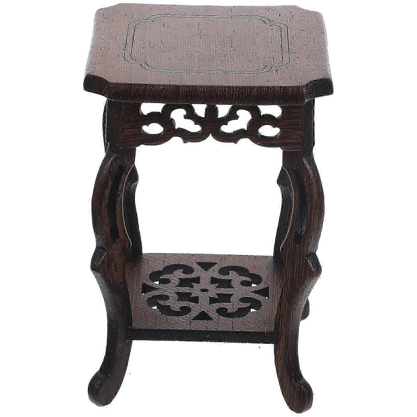 Base per vaso di fiori Supporto per piante Supporto per piante in legno Supporto per vasi di fiori per patio da giardino