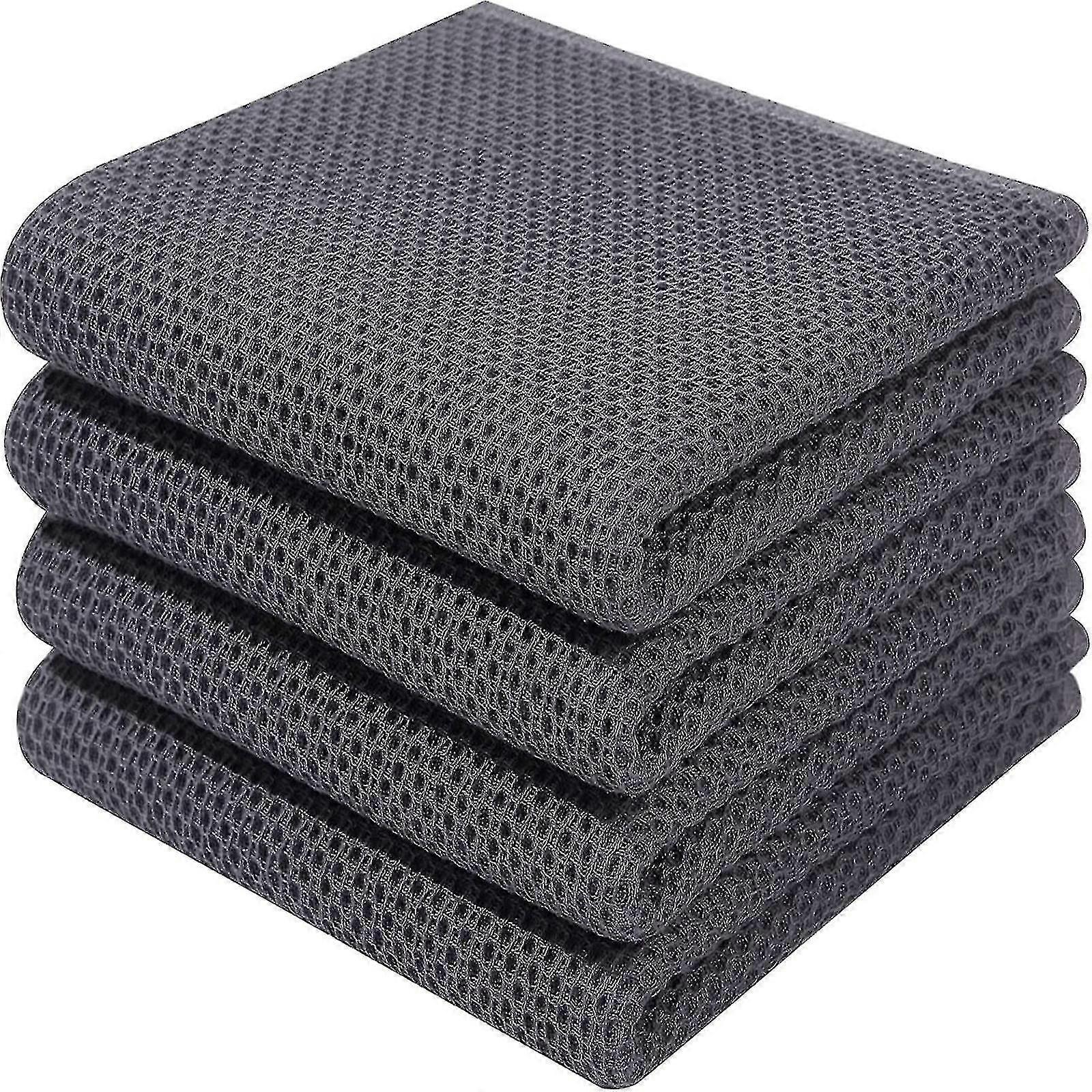 6x Torchons 100% Coton Torchons Doux Torchons Cuisine Torchons Chiffons De Nettoyage