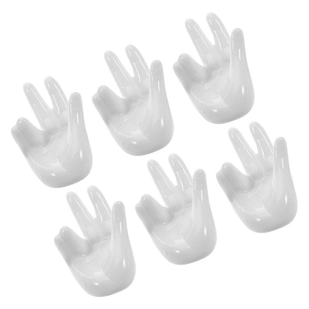 White Porcelain Egg Cup Holder for Hard Boiled Eggs 24Pcs