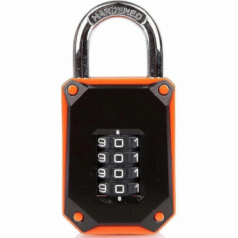 Heavy Duty Tempered Stainless Steel 4 Digit Code Padlock