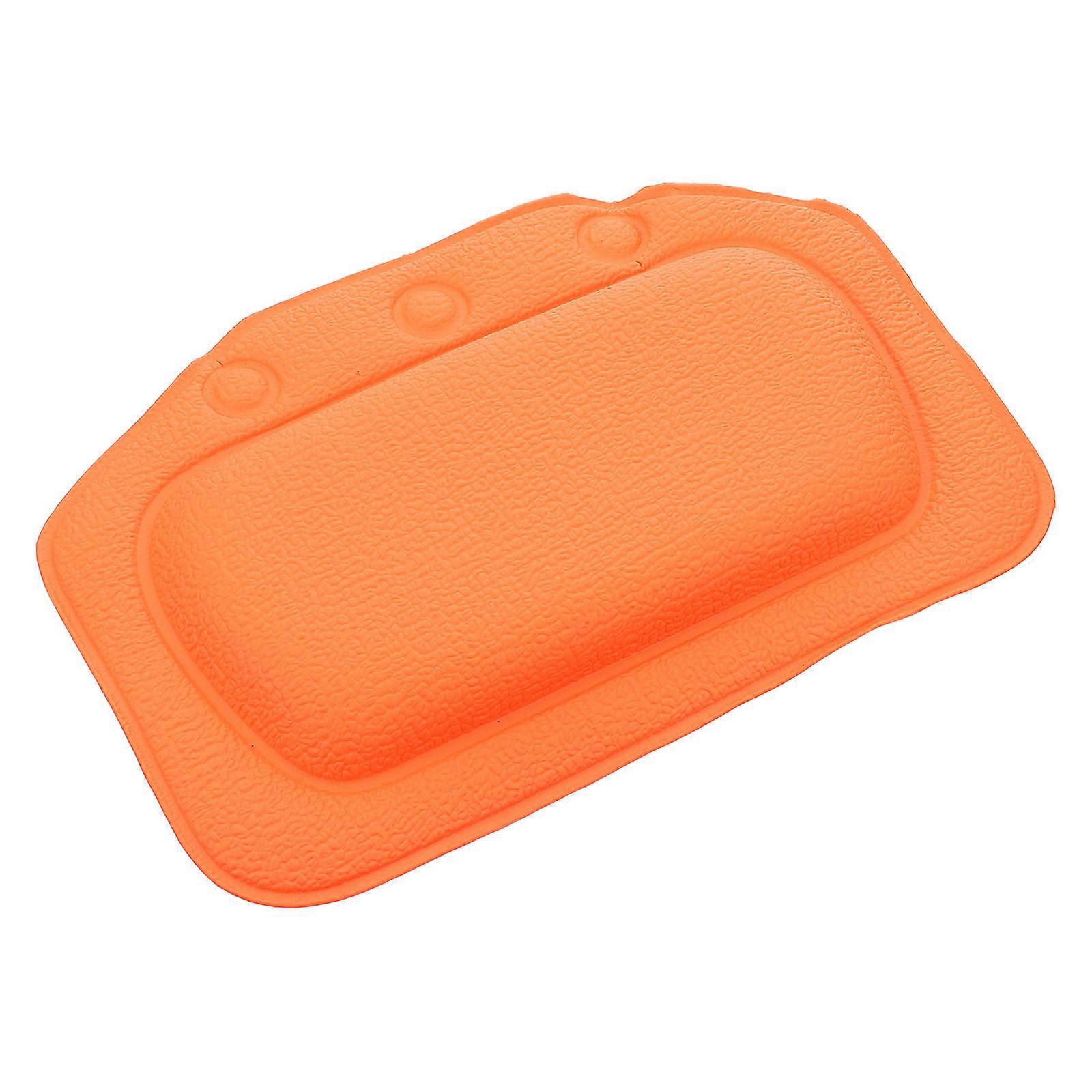Supple Bathtub Pillow for Relaxing Bath Head Rest 2Pcs Set