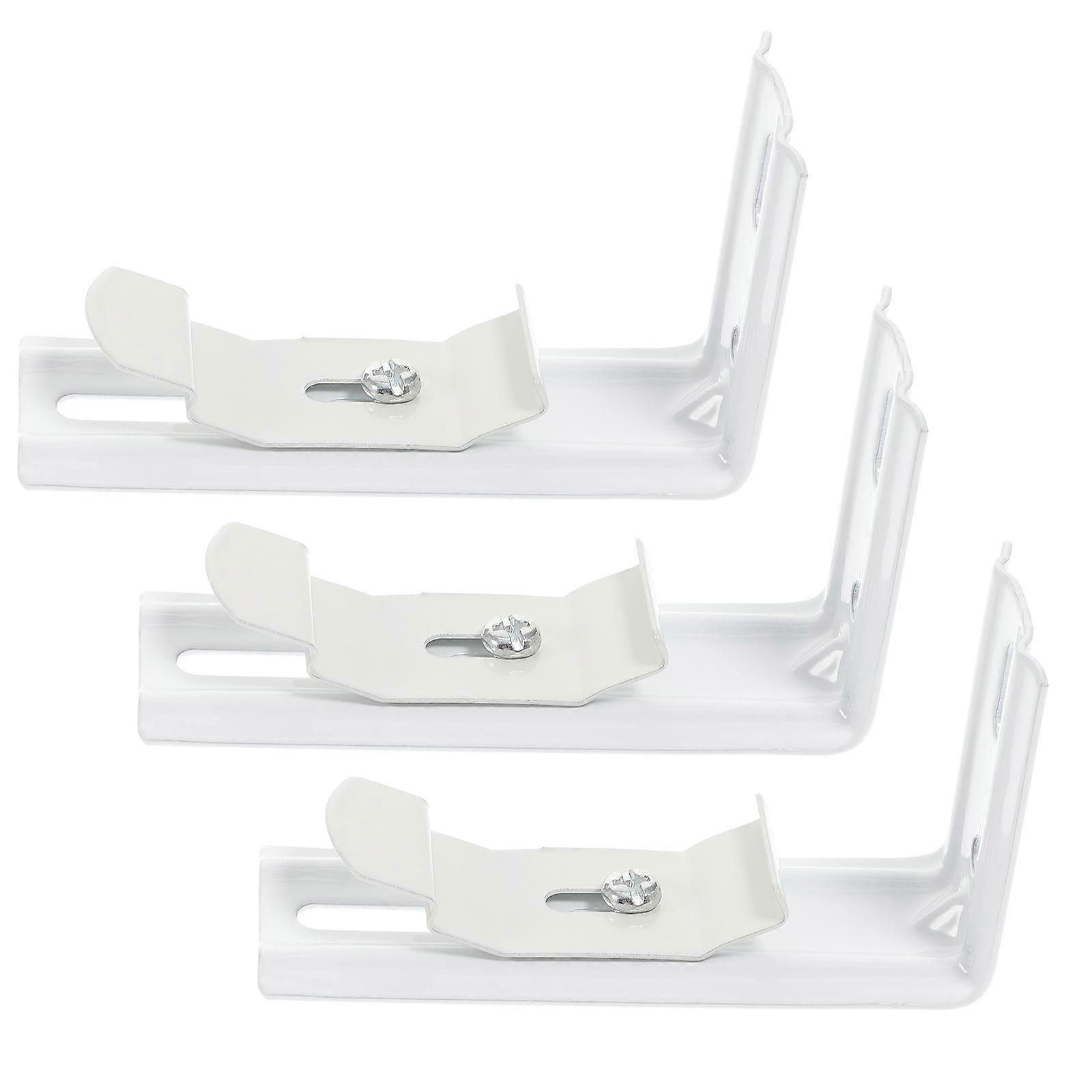 Vertical Blind L Bracket for Internal Use 15Pairs White