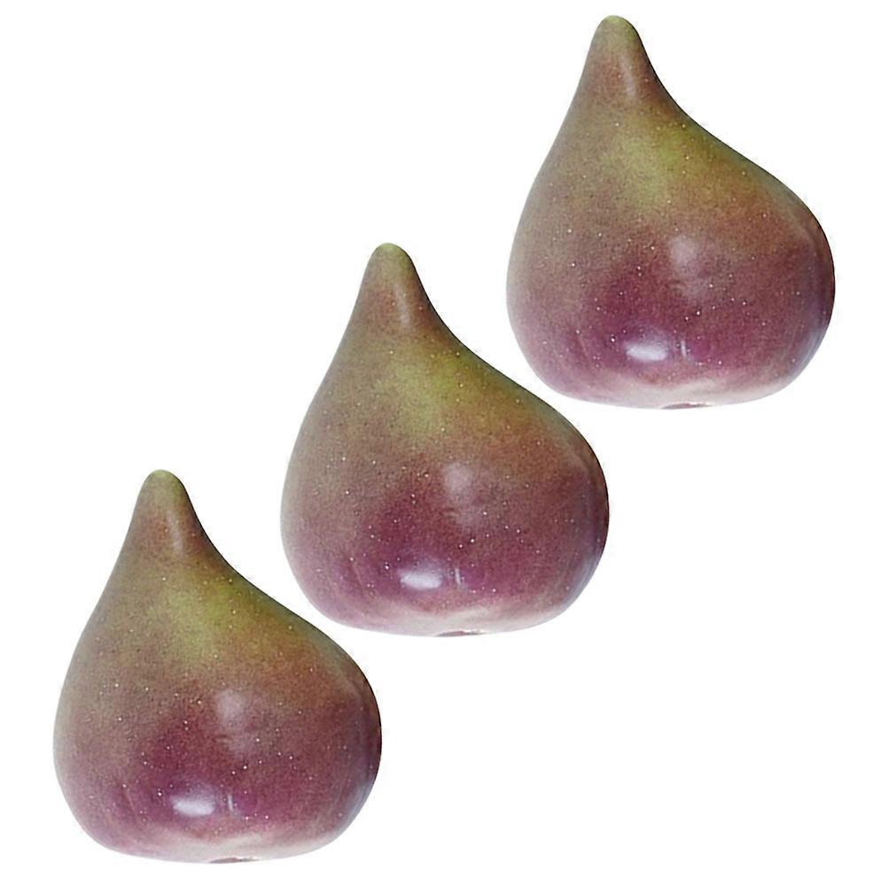 Artificial Fruit Fake Fruit Models for Decor 6Pcs Multi Color Foams Figurines