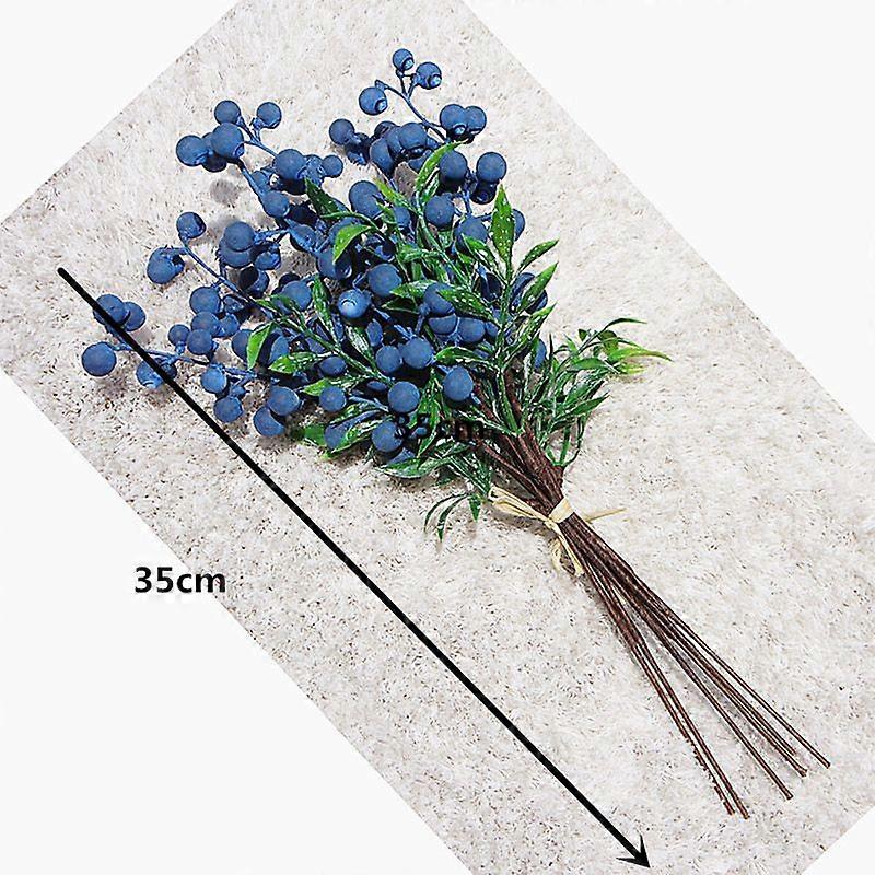 Minglan 6 hand-written fruit bouquets of foam berries, home soft decoration design artificial flowers