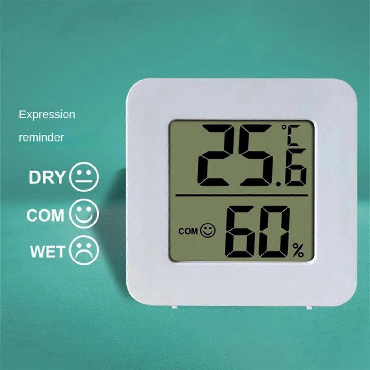 Mini Indoor Thermometer LCD Digital Temperature Room Hygrometer