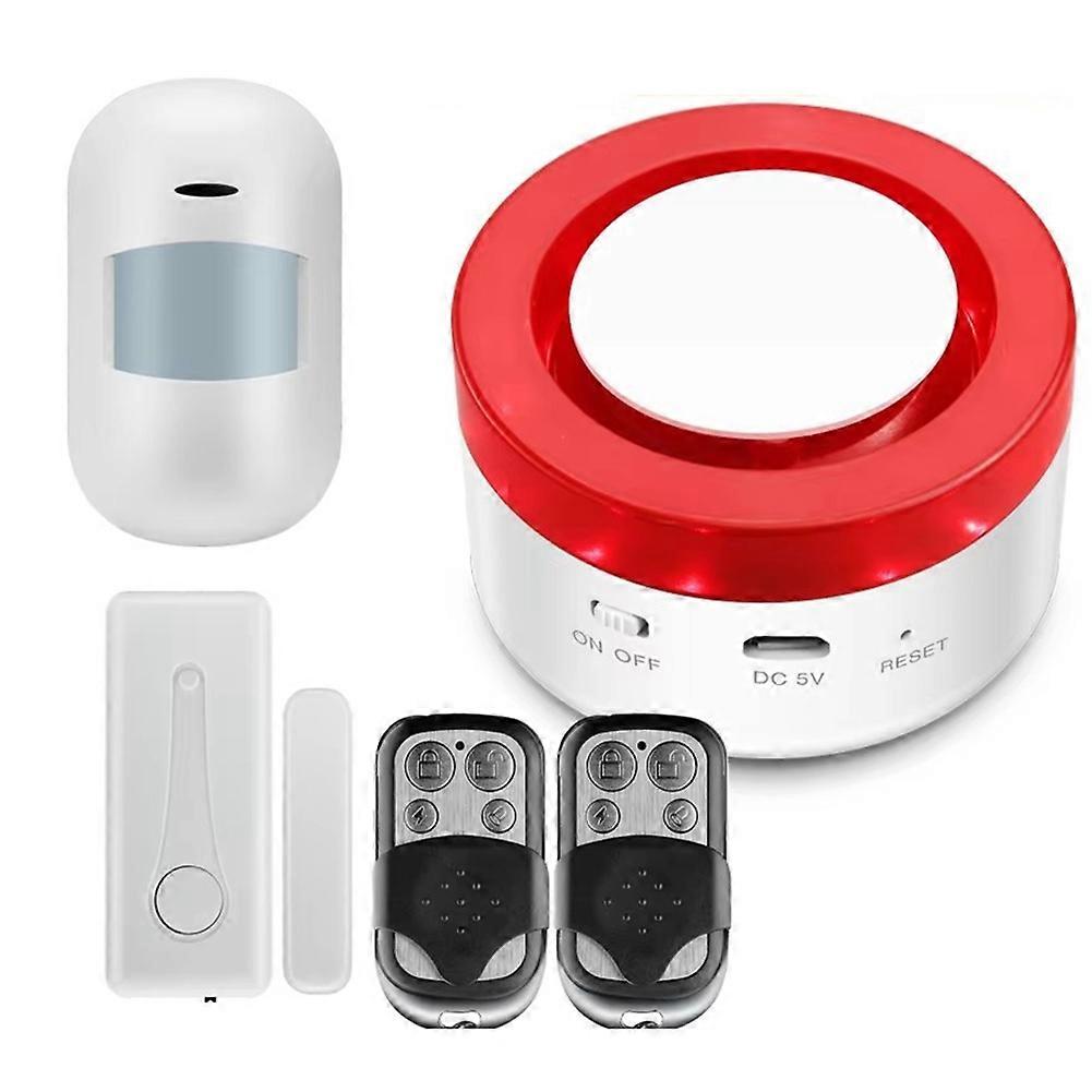 Tuya Smart Home Security Alarm System Kit WiFi Burglar Alarm Motion Door Window Detection Human Body