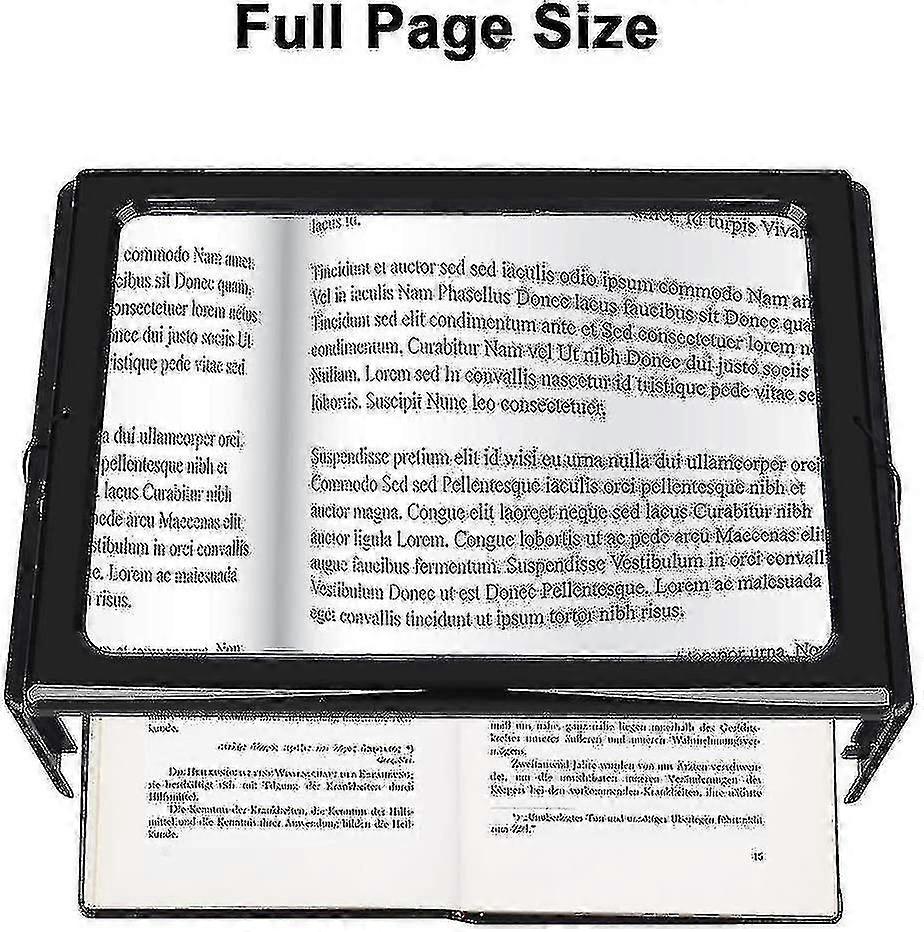 Reading Magnifiers Magnifier With Light, 3x Magnification Reading Magnifiers
