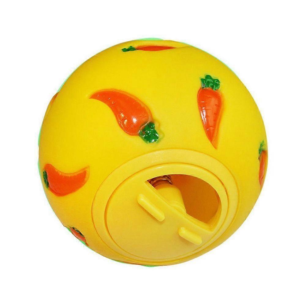 Bite Resistant Rabbit Treat Ball Interactive Cat Leaking Ball Chinchilla